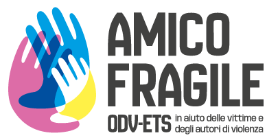 Logo Amico Fragile ODV-ETS, associazione beneficiaria della Padel Cup